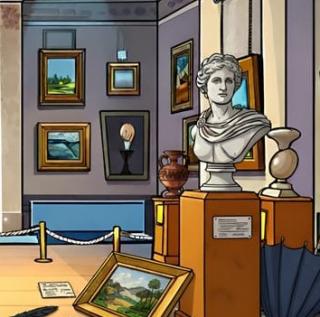 Игра Пропавший холст фото