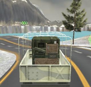 Игра Армейский грузовик фото