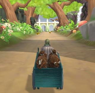 Игра Езда в конной повозке фото